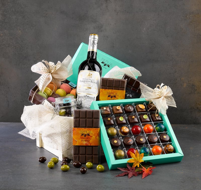 Create unique gift baskets